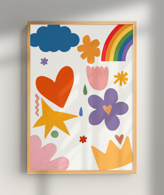 Colors (coroa, coração, flor)