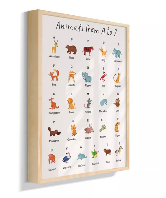 Animals From A to Z