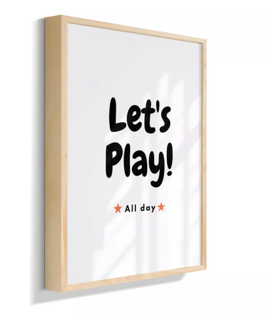 Let's play (estrela laranja)