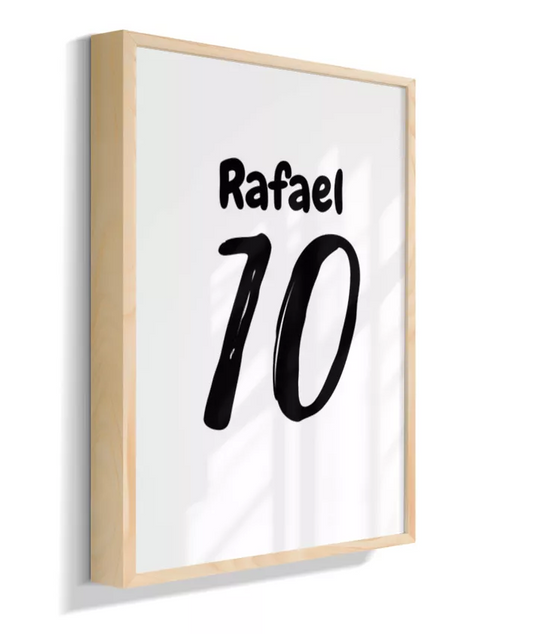 Camisa 10 personalizada (branco)