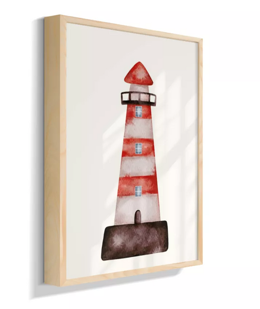 Farol vermelho nautico