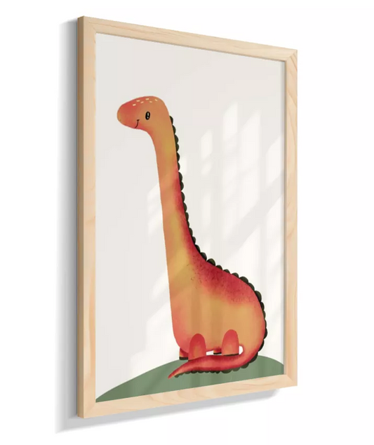 Dino estegossauro (Miragaia) sorrindo