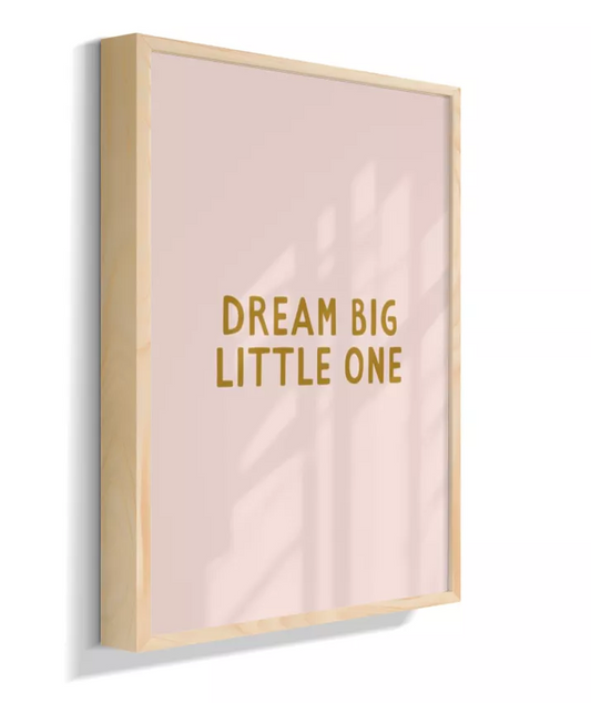 Dream big little one (rosa)