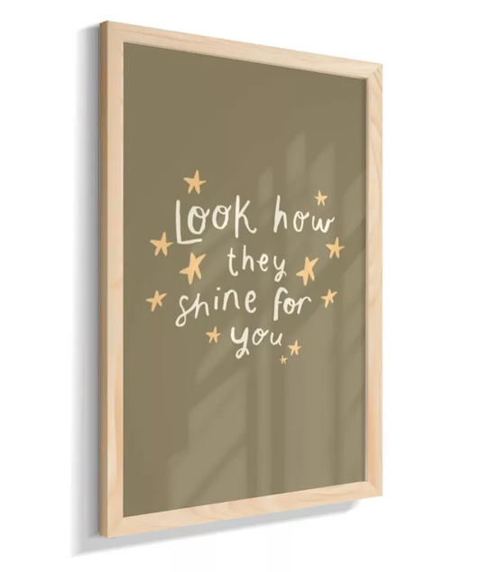 Shine for you (fundo verde)