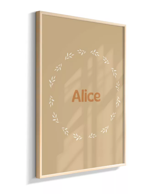 Personalizado com nome (fundo amarelo)