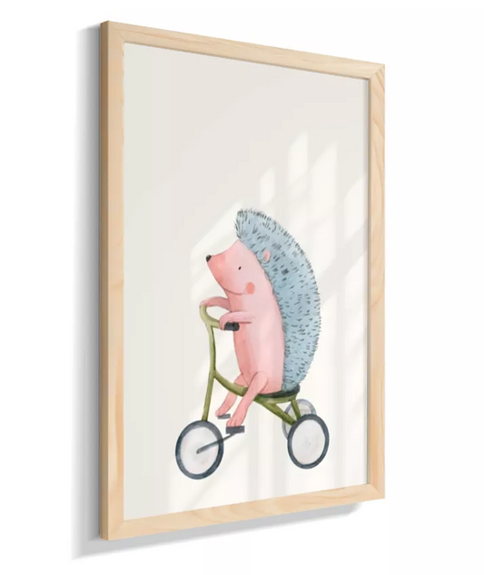 Porco espinho no tricículo