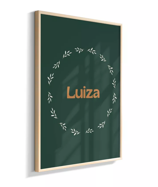 Personalizado com nome (fundo verde)