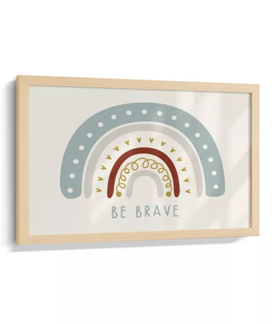 Arco-iris azul Be Brave