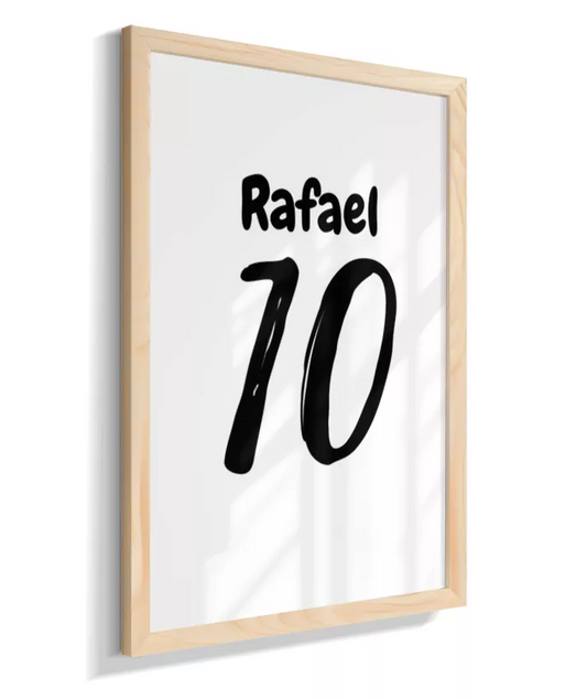 Camisa 10 personalizada (branco)