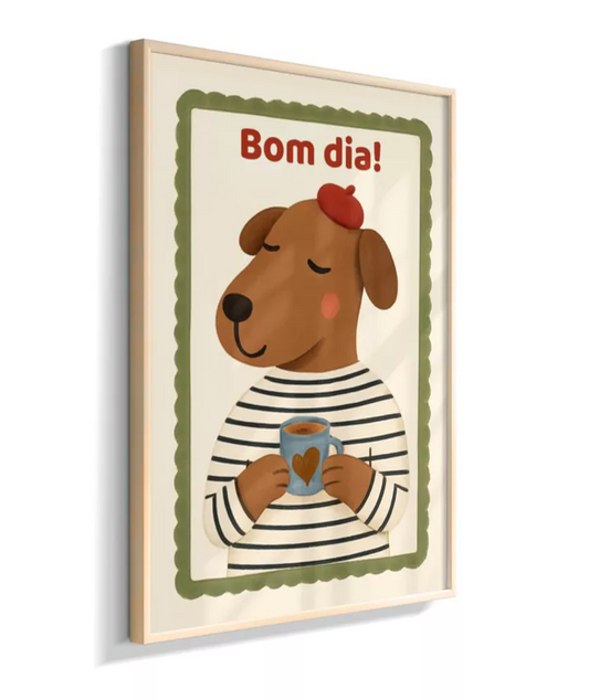 Cachorro Bom dia!