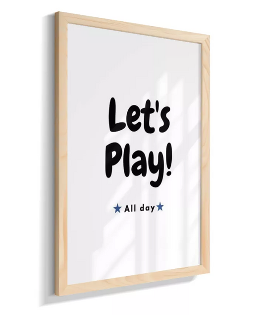 Let's play (estrela azul)