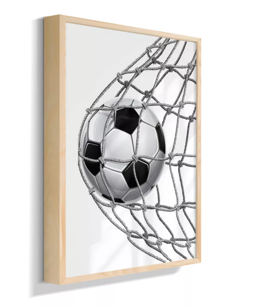 Bola na rede (branco)