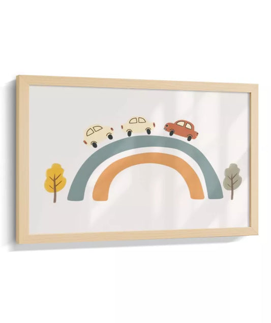 Carros no Arco-íris