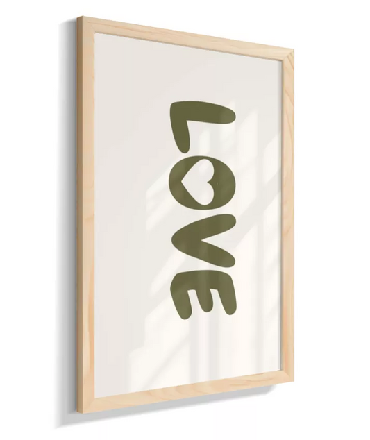 Love na horizontal (verde)