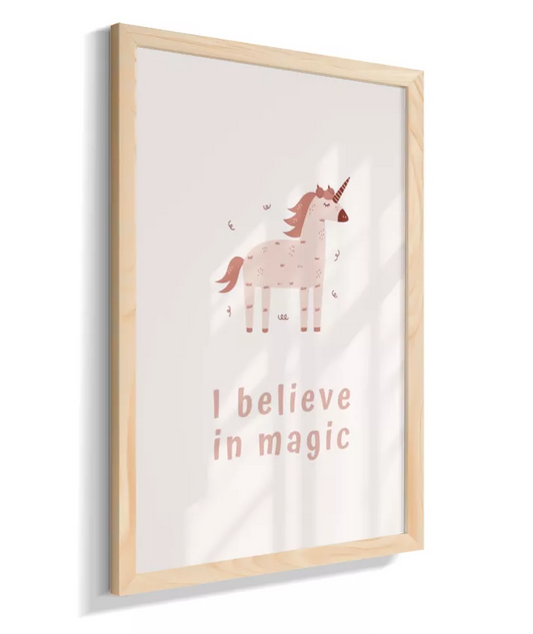 Pônei Unicórnio"I Believe in Magic"