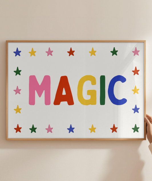 Magic (estrelas coloridas) horizontal