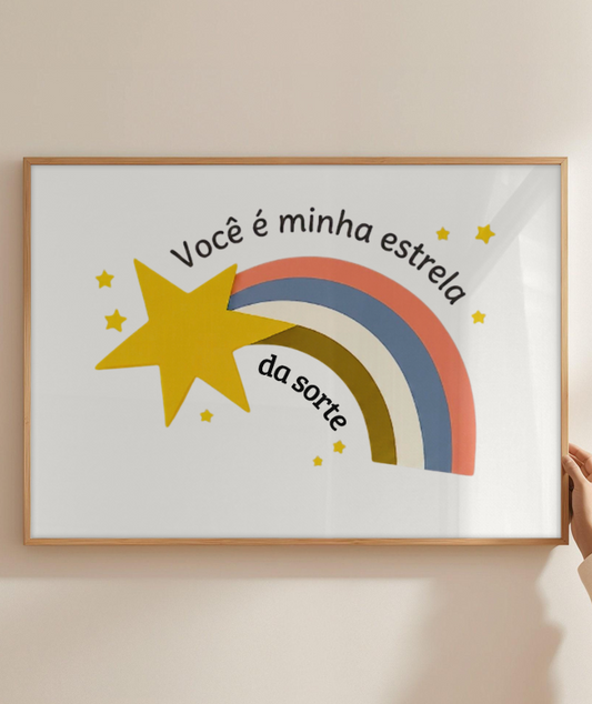 Minha estrela da sorte (horizontal)
