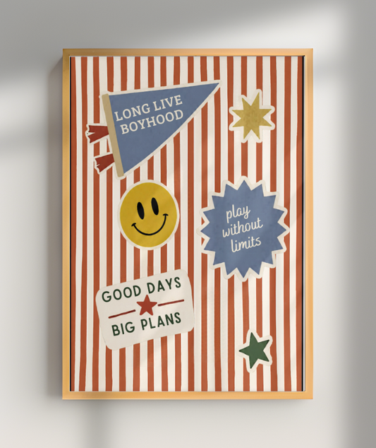 Good Days (listrado vermelho)