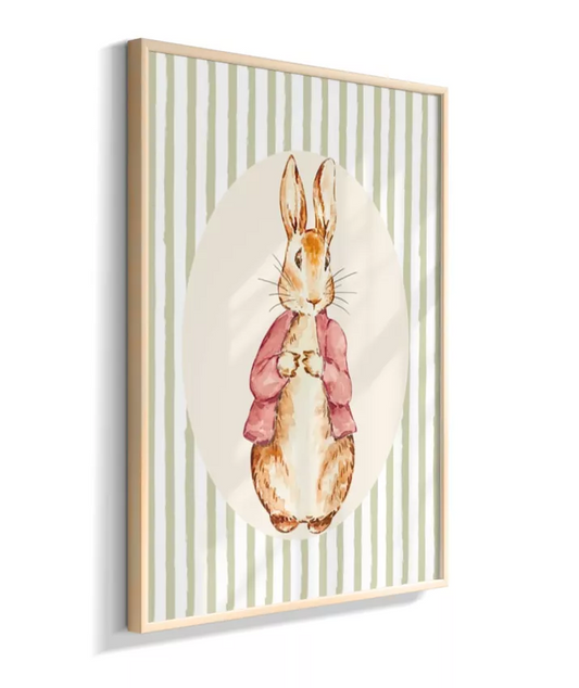 Coelha (Peter Rabbit, listras verdes)