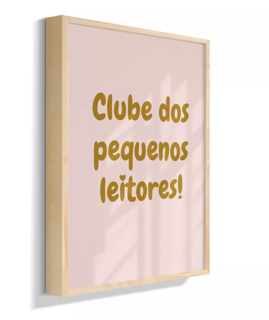 Clube dos pequenos leitores (rose)