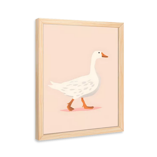 Pato Andando (aquarela)