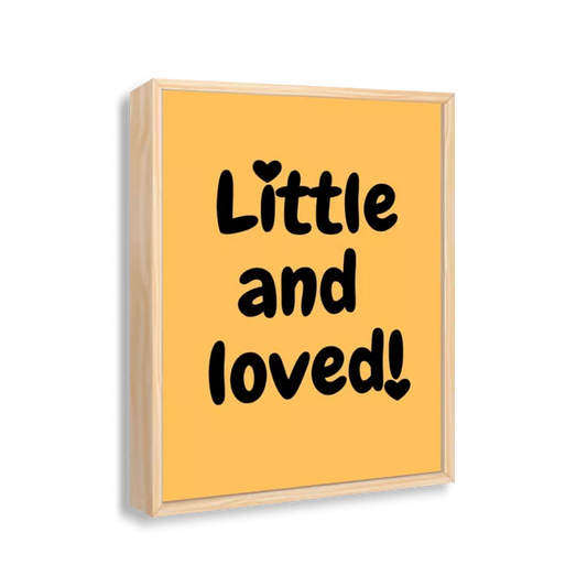 Little and loved! (amarelo e preto)