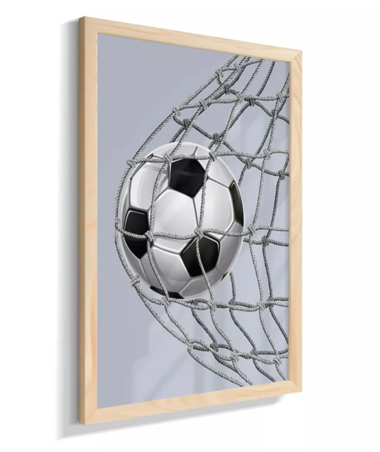 Bola na rede (azul cinza)