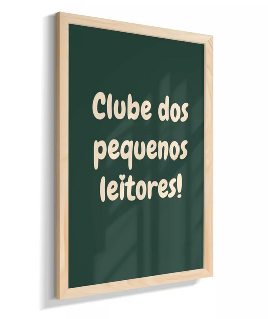Clube dos pequenos leitores (verde)