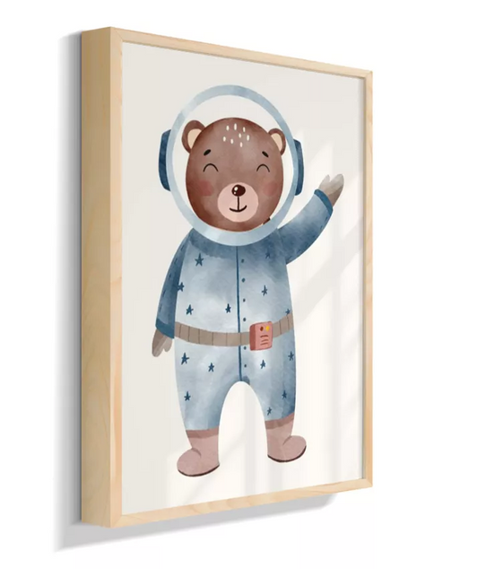 Urso astronauta (neutro)