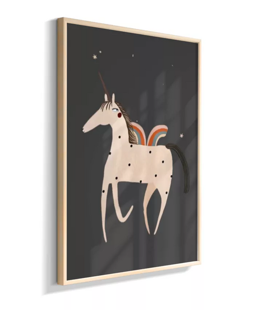 Unicórnio (fundo preto)