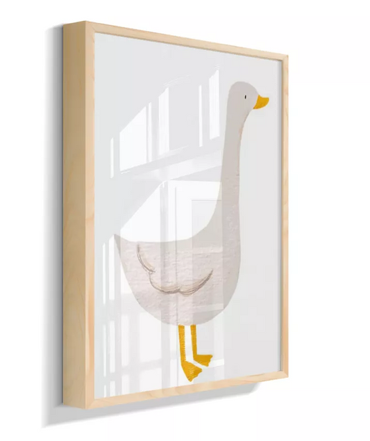 Pato pintado (fundo branco)