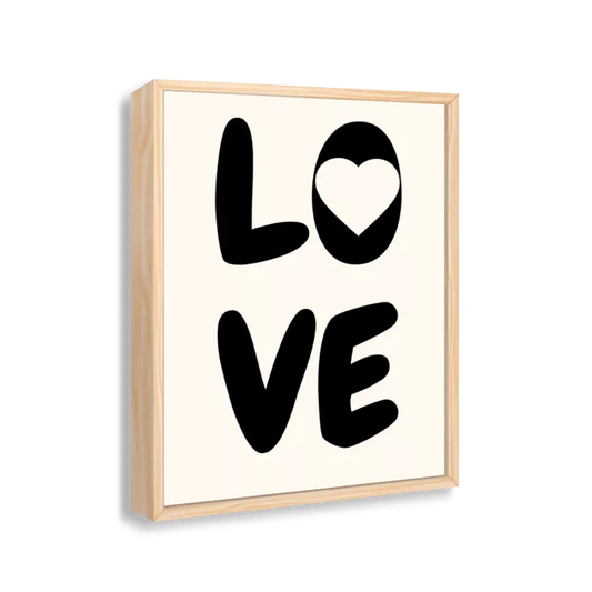 Love (bege e preto)