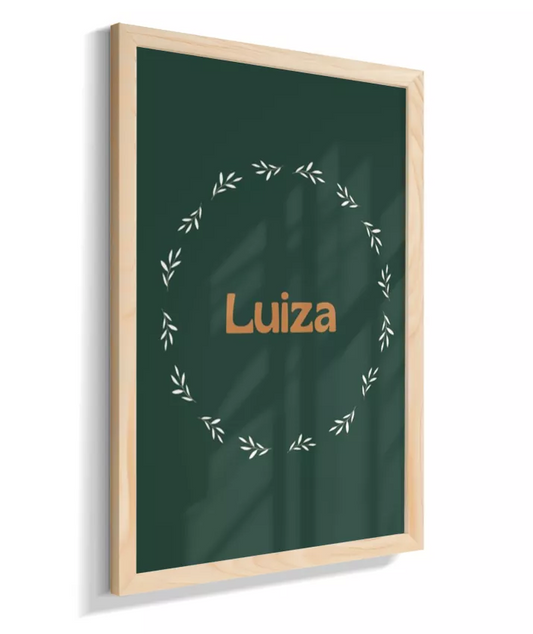 Personalizado com nome (fundo verde)