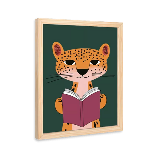 Tigre lendo