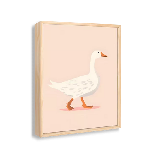 Pato Andando (aquarela)