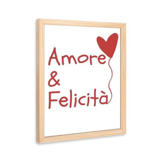 Amore &amp; Felicità (vermelho)