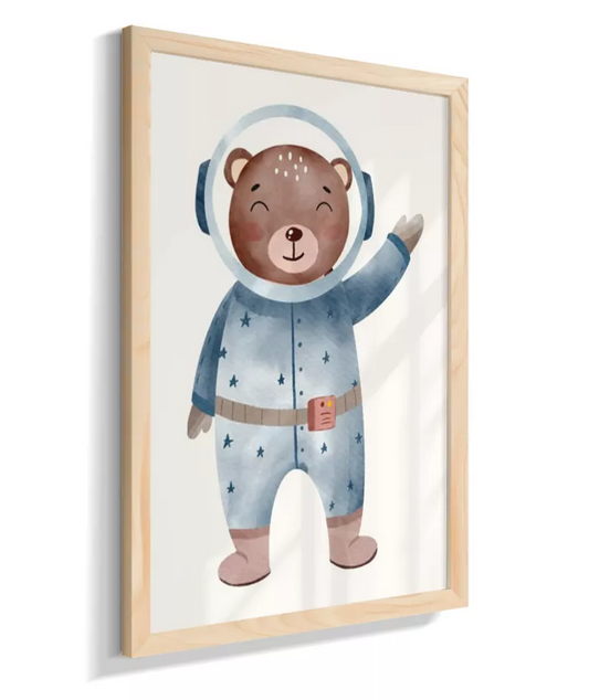Urso astronauta (neutro)