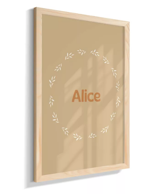 Personalizado com nome (fundo amarelo)