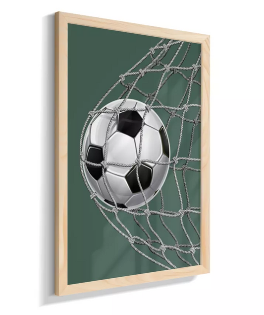 Bola na rede (verde)