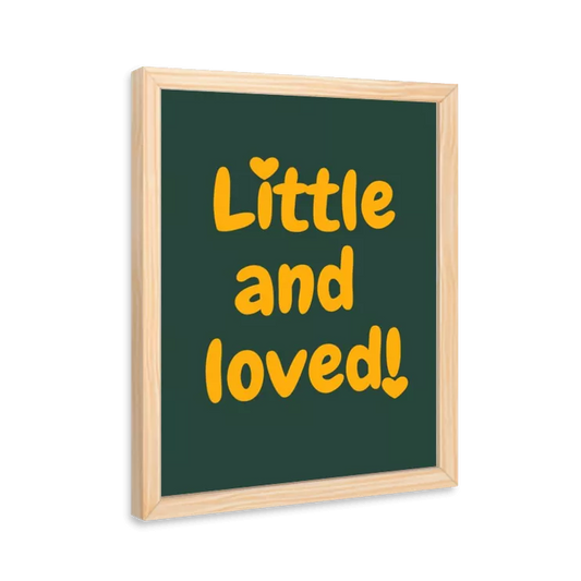 Little and loved! (verde e amarelo)