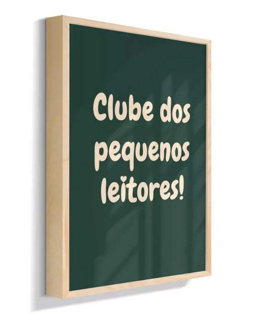 Clube dos pequenos leitores (verde)