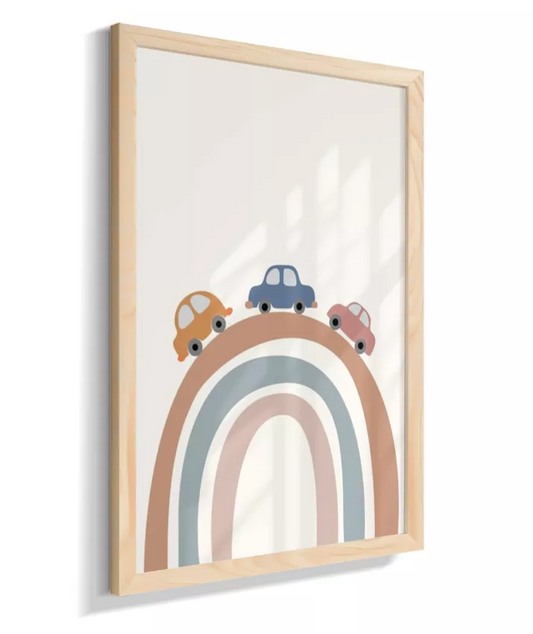 Carros no Arco-íris neutro