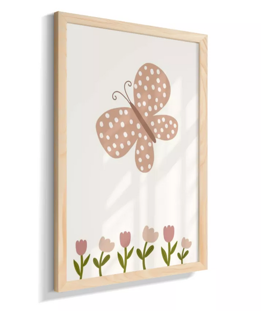 Borboleta no jardim (boho)