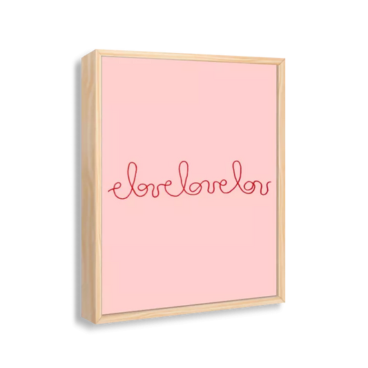 Love (rose e vermelho)