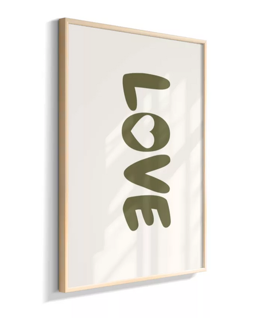 Love na horizontal (verde)