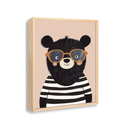 Ursinho com óculos (rose)