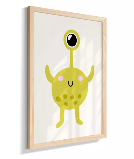 ET/monstro verde com 1 olho (neutro)