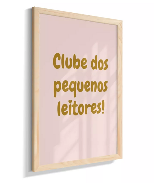 Clube dos pequenos leitores (rose)