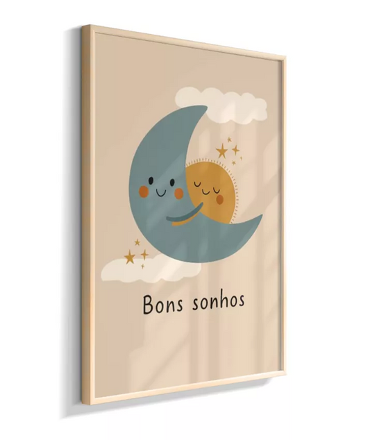 Bons sonhos (lua e sol)