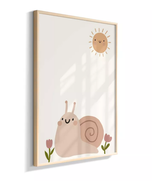 Caracol no jardim (boho)